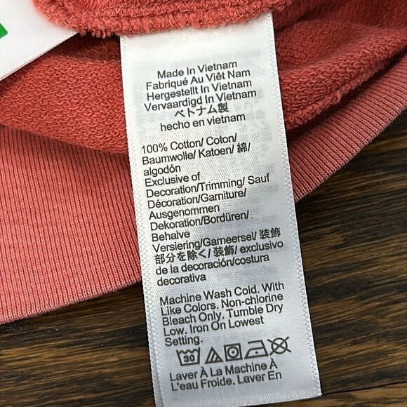 NWT J. Crew Garment Dyed Hoodie - Size XXS - Picture 6 of 7